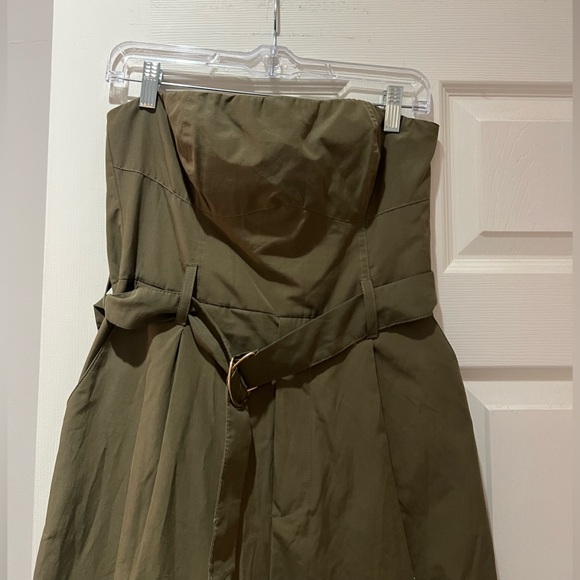 Zara Strapless Cargo Jumpsuit - Picture 6 of 9